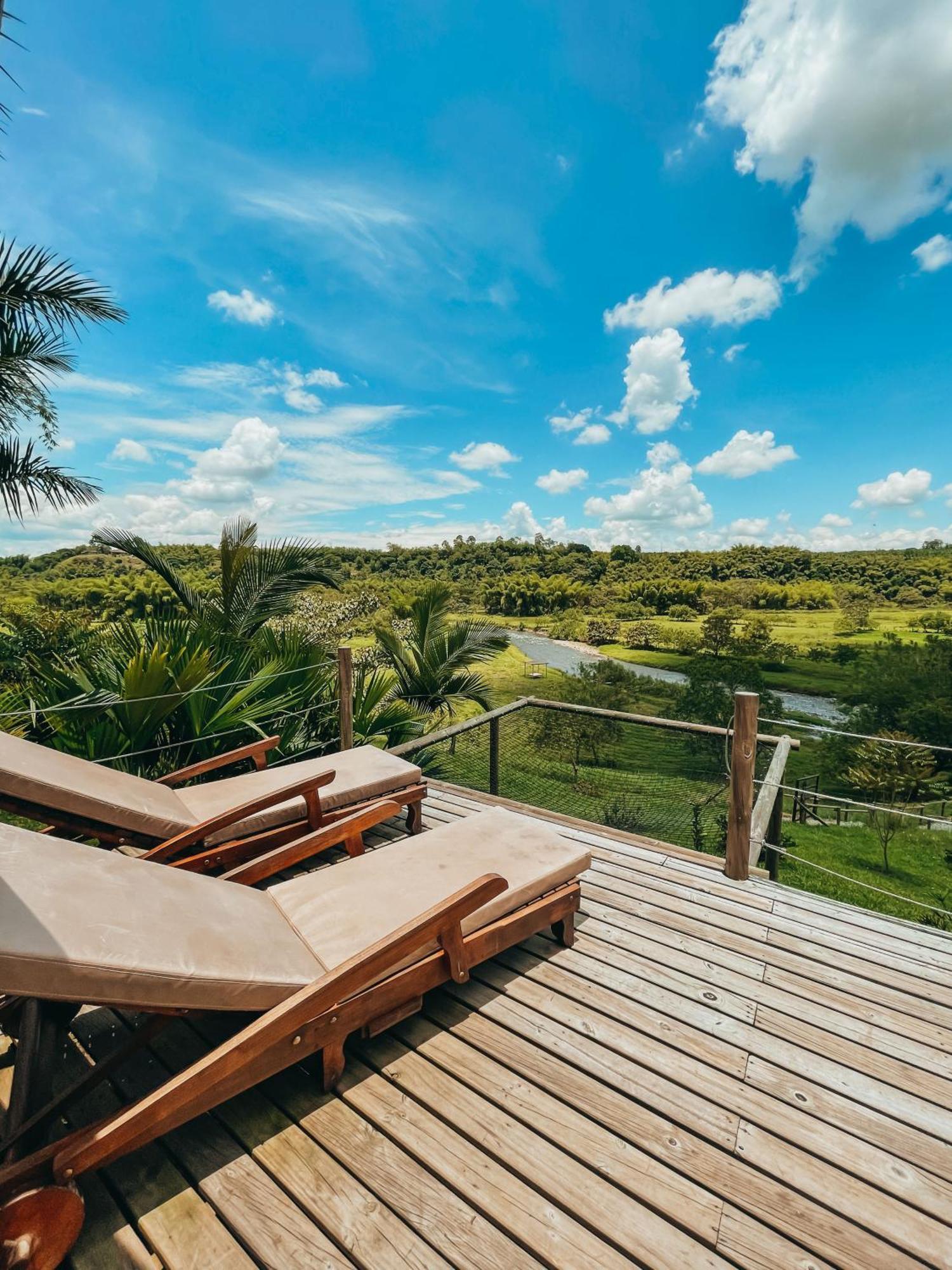 Glamping Entre Rios Hotel Calarcá Kültér fotó
